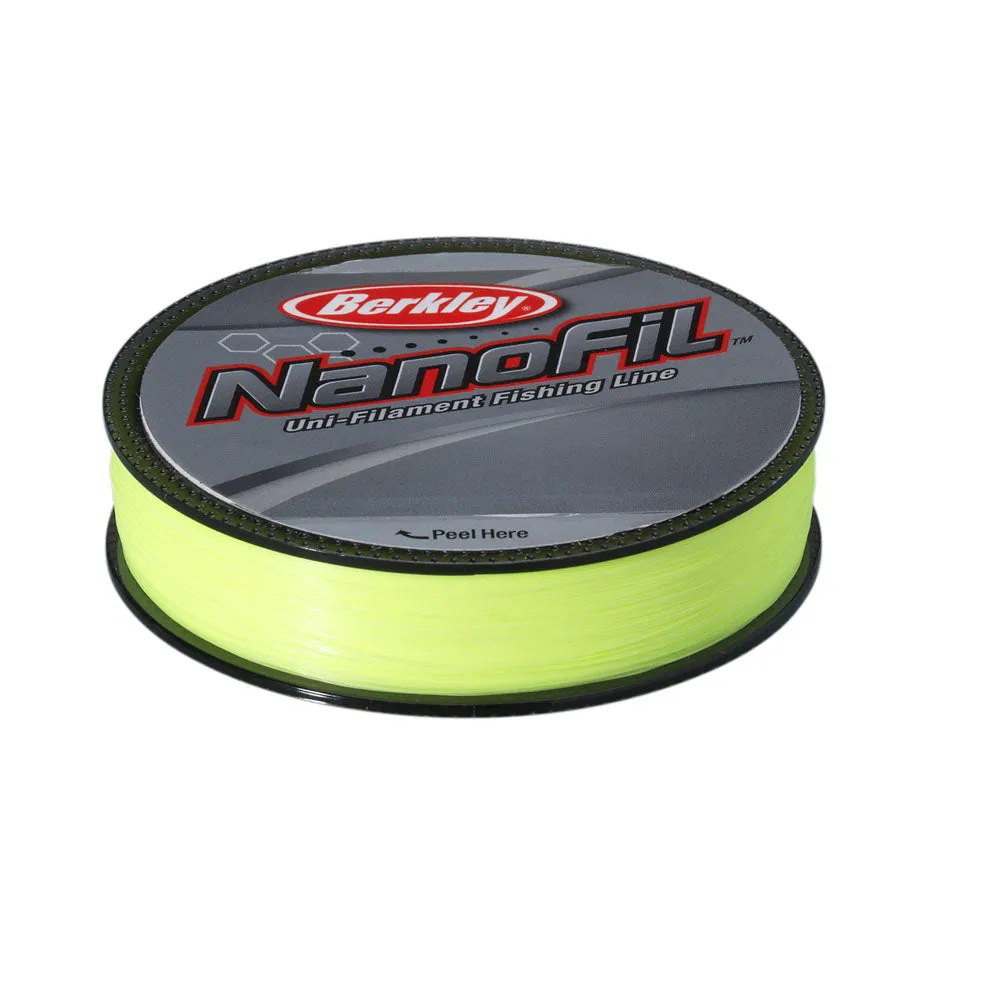 Berkley Nanofil Fishing Line - Chartreuse - 125m - 0.25mm - 37lb