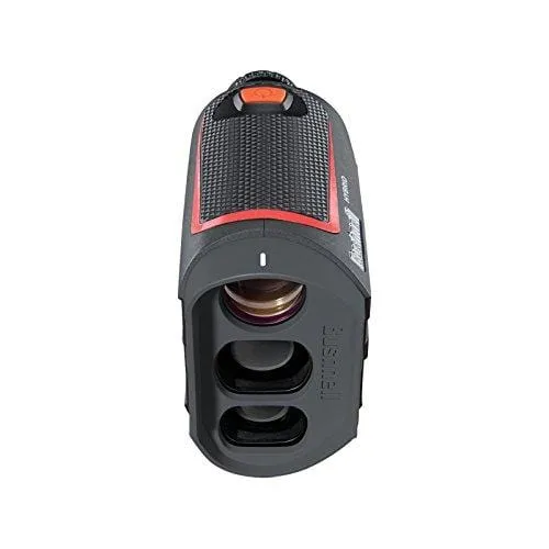 Bushnell Hybrid Golf Laser/GPS Rangefinder Bundle | Pinseeker w/Jolt, 1000 Yards, 5X Mag, Case | 201835 (  PlayBetter Portable Charger, Microfiber Cleaning Towel & Extra CR2 Battery)