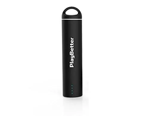Bushnell Phantom (Black) Power Bundle with PlayBetter Portable USB Charger (2200mAh) | Handheld Golf GPS, Built-in Golf Cart Magnet, 35,000  Pre-Loaded Courses, Compact & Lightweight