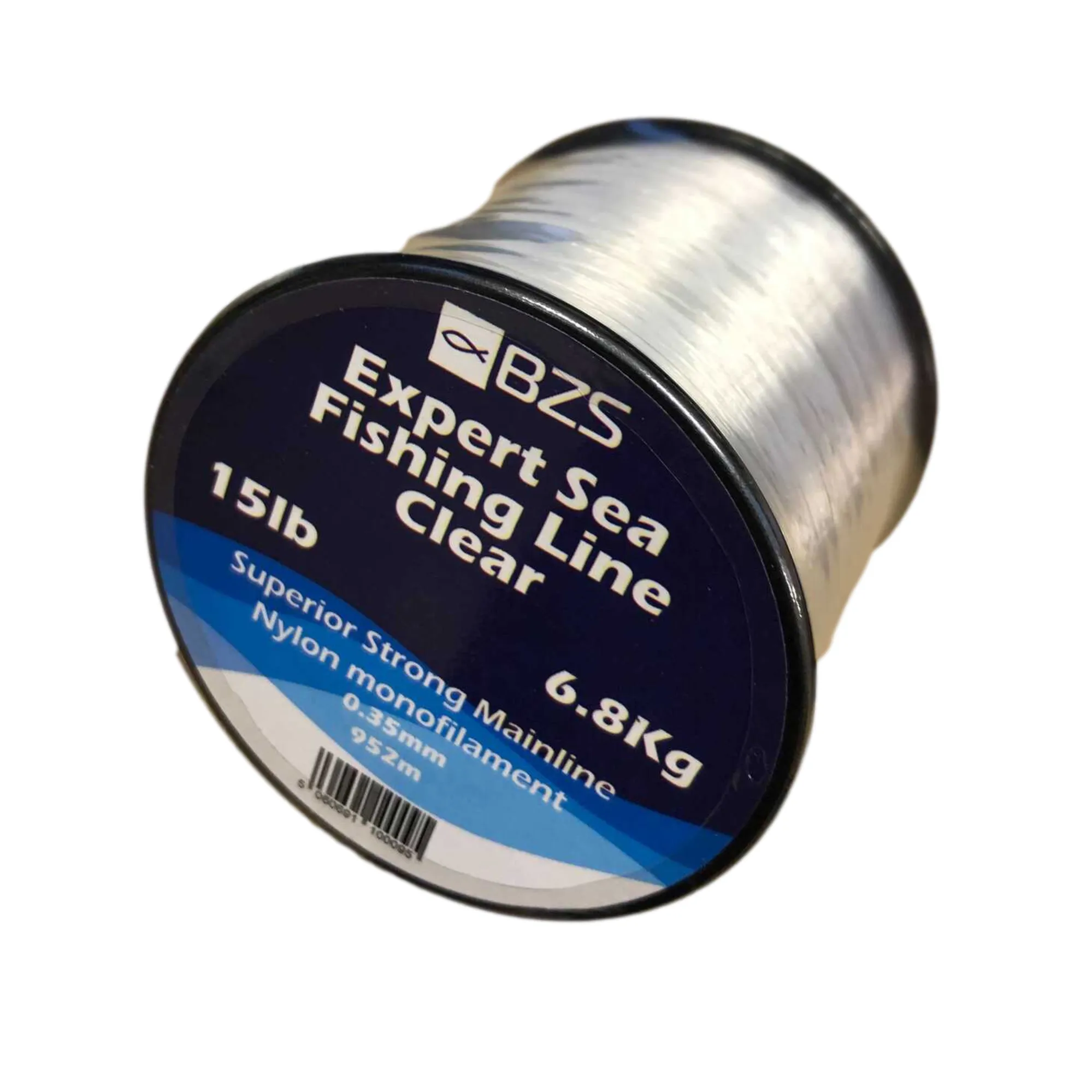 BZS Expert Sea Fishing Line Clear Monofilament Spools 4lb 5lb 6lb 8lb 10lb 12lb 15lb 20lb 25lb 30lb 40lb 50lb 60lb