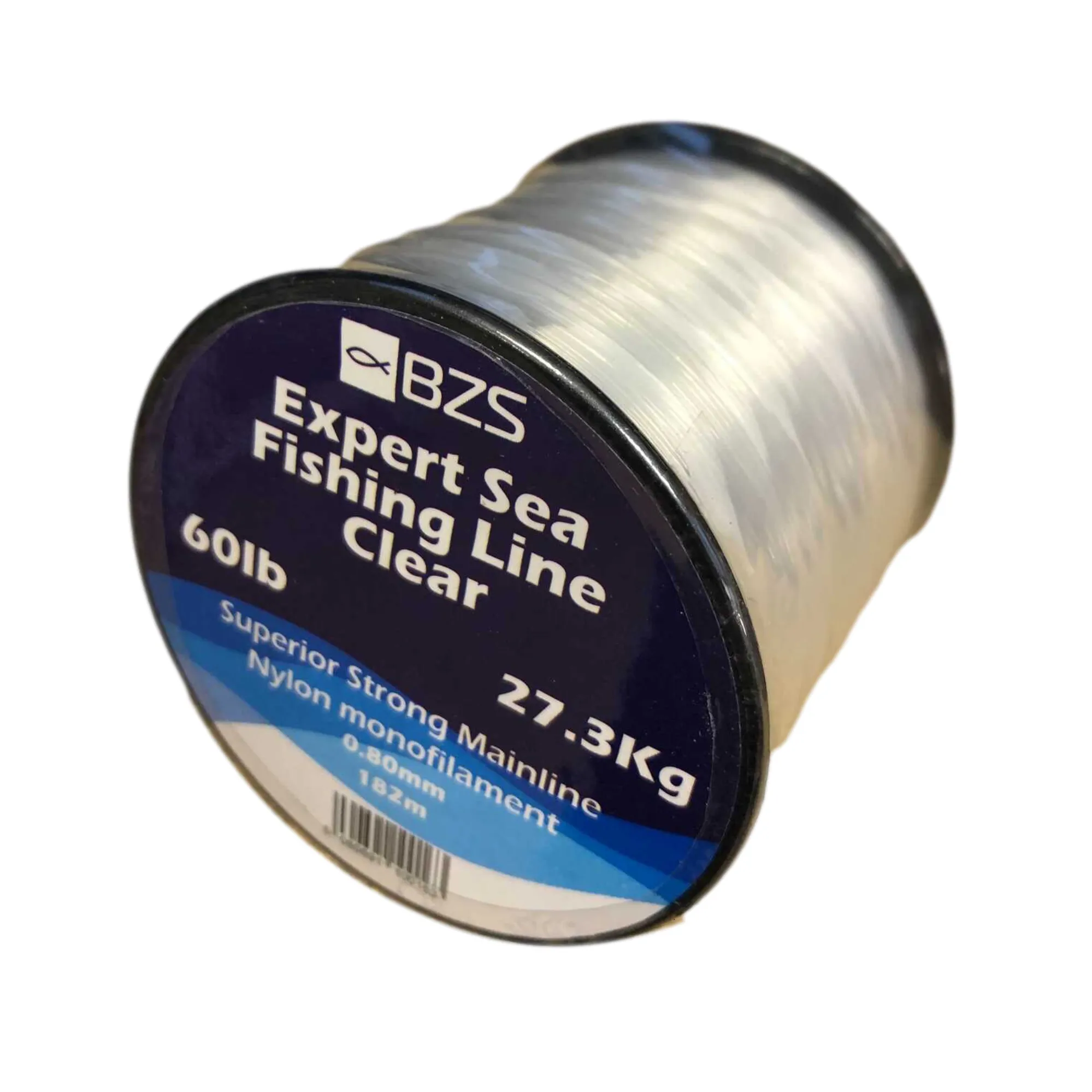 BZS Expert Sea Fishing Line Clear Monofilament Spools 4lb 5lb 6lb 8lb 10lb 12lb 15lb 20lb 25lb 30lb 40lb 50lb 60lb