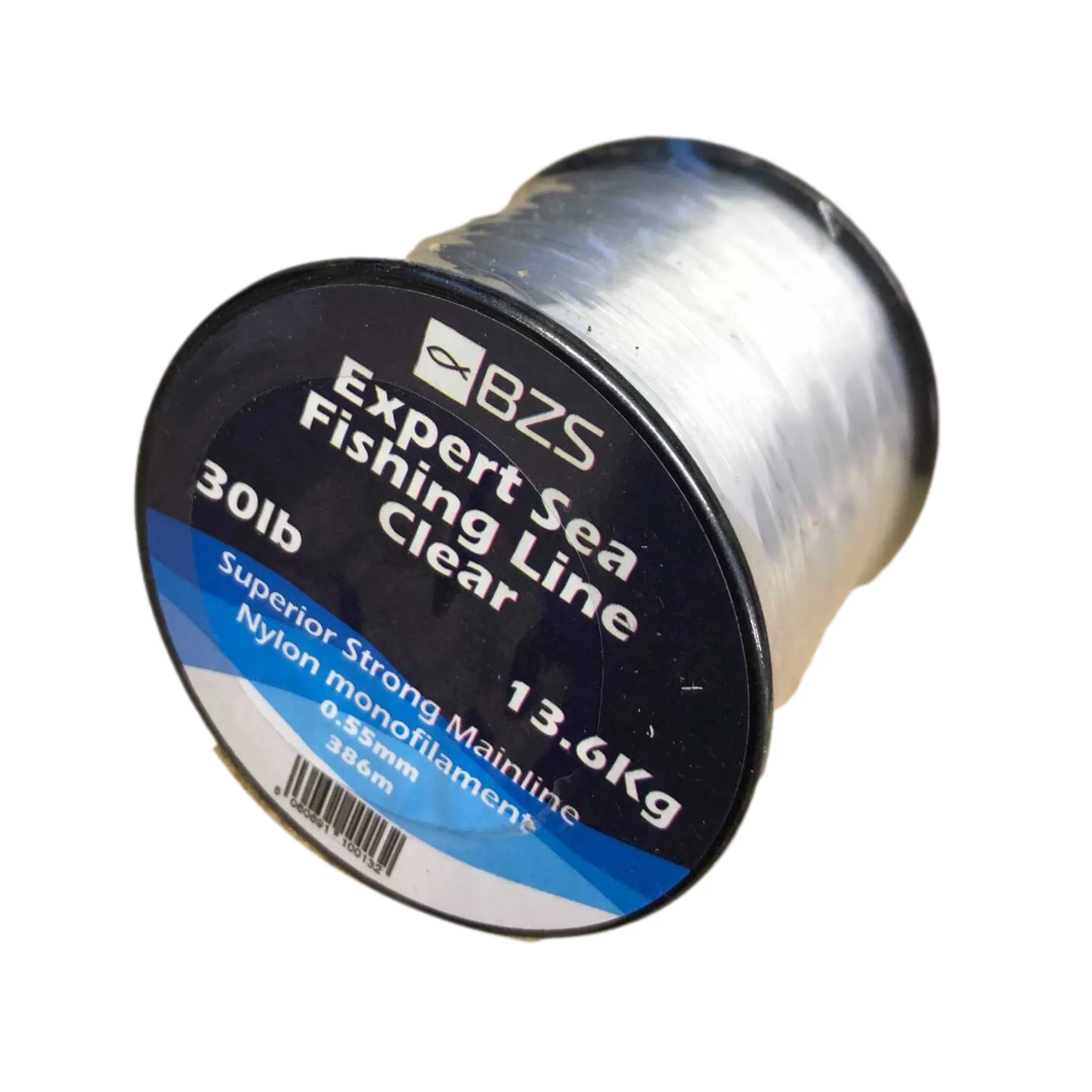 BZS Expert Sea Fishing Line Clear Monofilament Spools 4lb 5lb 6lb 8lb 10lb 12lb 15lb 20lb 25lb 30lb 40lb 50lb 60lb