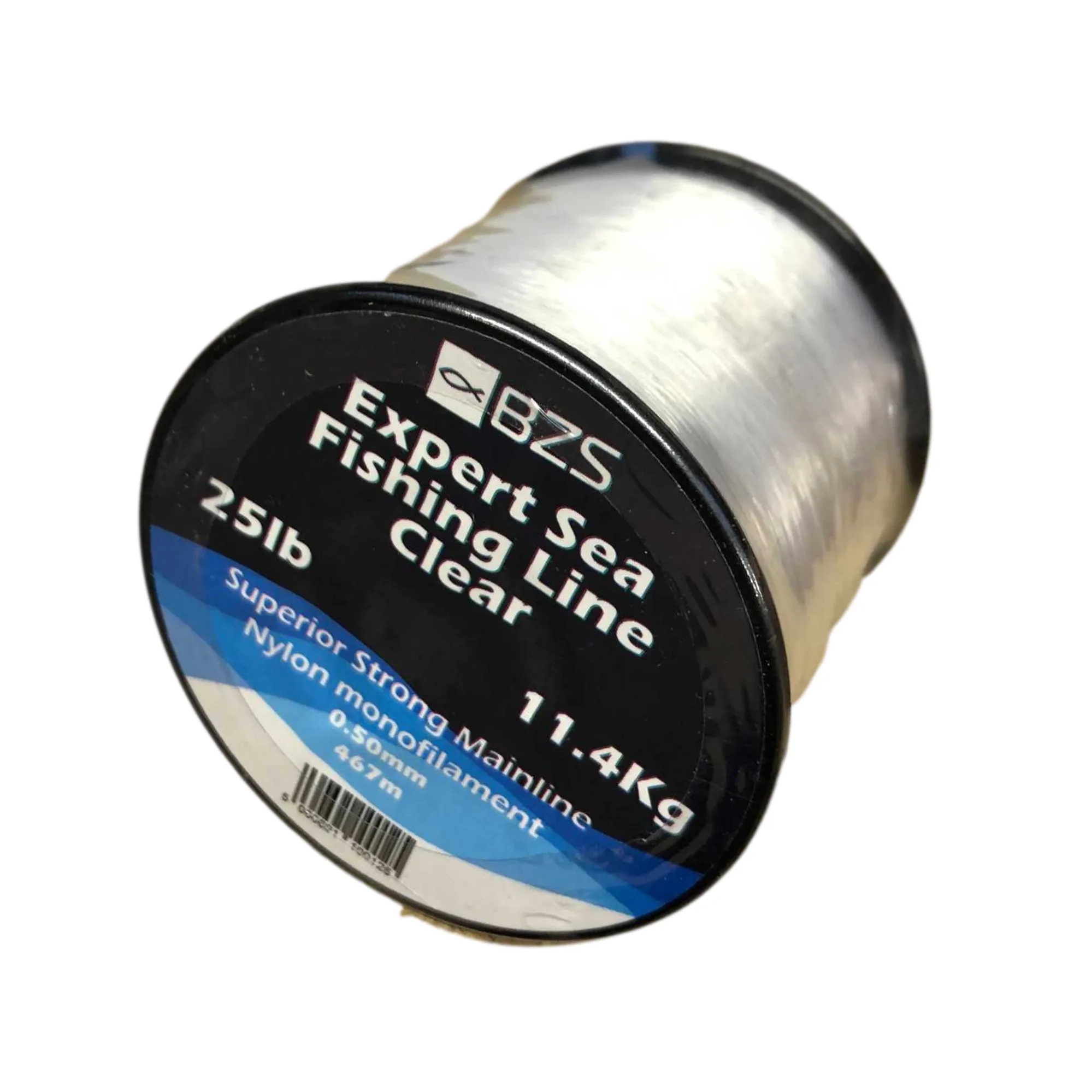 BZS Expert Sea Fishing Line Clear Monofilament Spools 4lb 5lb 6lb 8lb 10lb 12lb 15lb 20lb 25lb 30lb 40lb 50lb 60lb