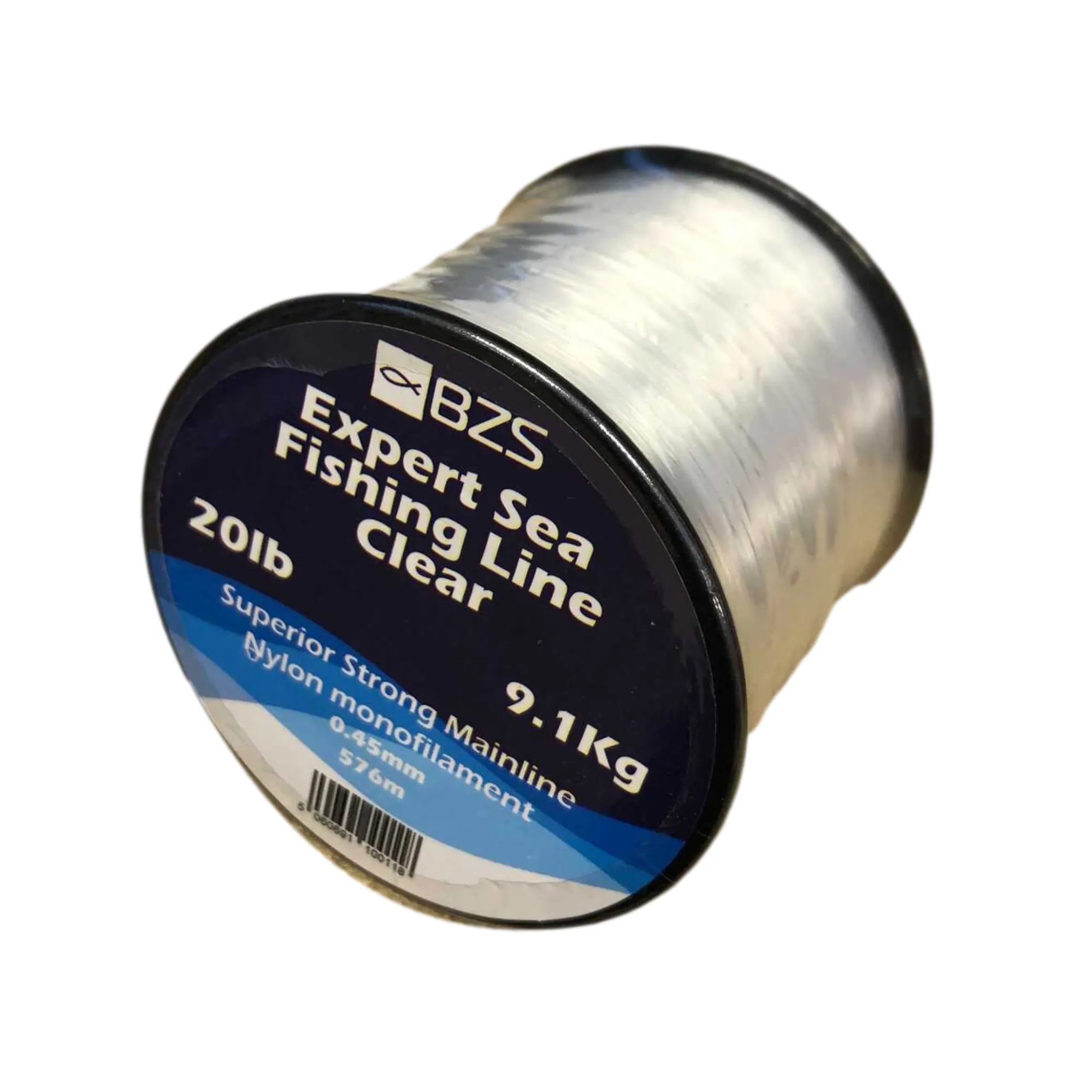 BZS Expert Sea Fishing Line Clear Monofilament Spools 4lb 5lb 6lb 8lb 10lb 12lb 15lb 20lb 25lb 30lb 40lb 50lb 60lb