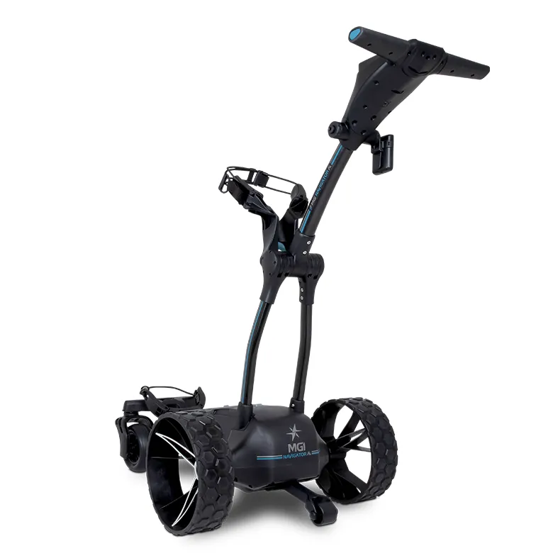 CHARIOT ÉLECTRIQUE MGI NAVIGATOR AI GPS  ET MANETTE DE CONTROL