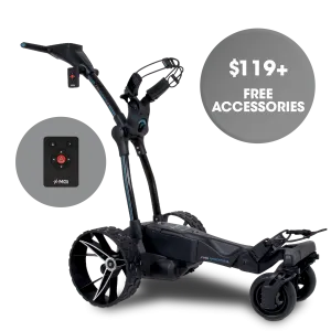 CHARIOT ÉLECTRIQUE MGI NAVIGATOR AI GPS  ET MANETTE DE CONTROL