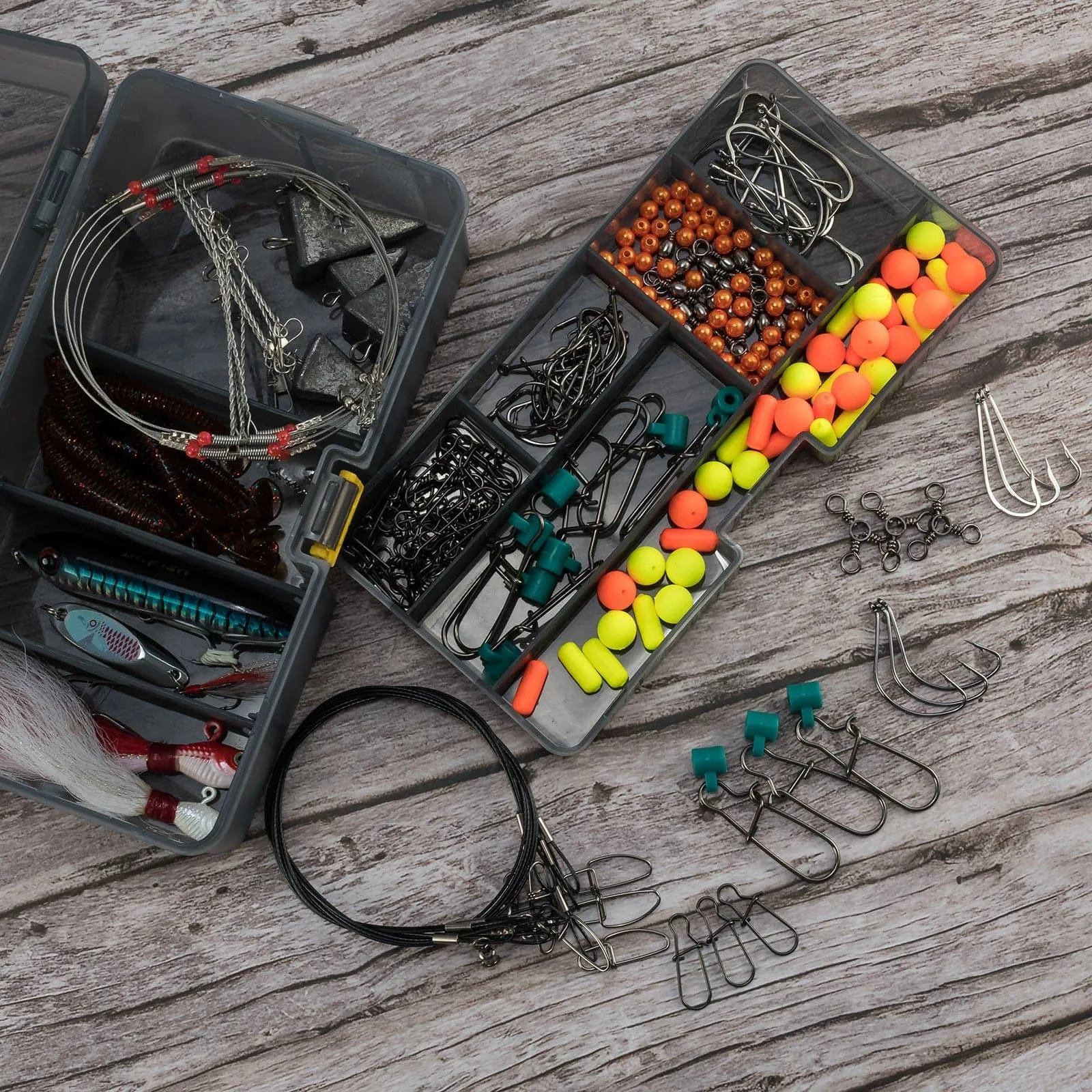 Dr.Fish 269pcs Surf Fishing Tackles Kit