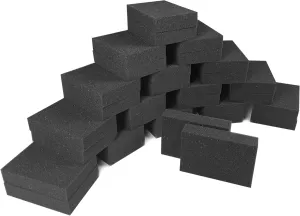 Foam Card Dividers - 24 PCS Multifunction Foam Dividers for Trading Cards Shock Absorbing Foam Block for Sport Playing Game Card Packing Cases and Crafts