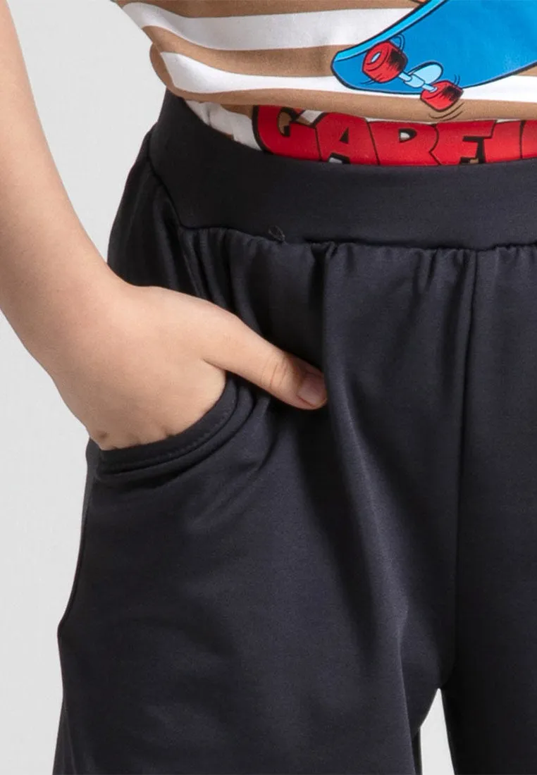 Forest Kids Girl Stretchable Soft Microbire Casual Palazzo Wide Leg Pants l Seluar Panjang Budak Perempuan - FK810019