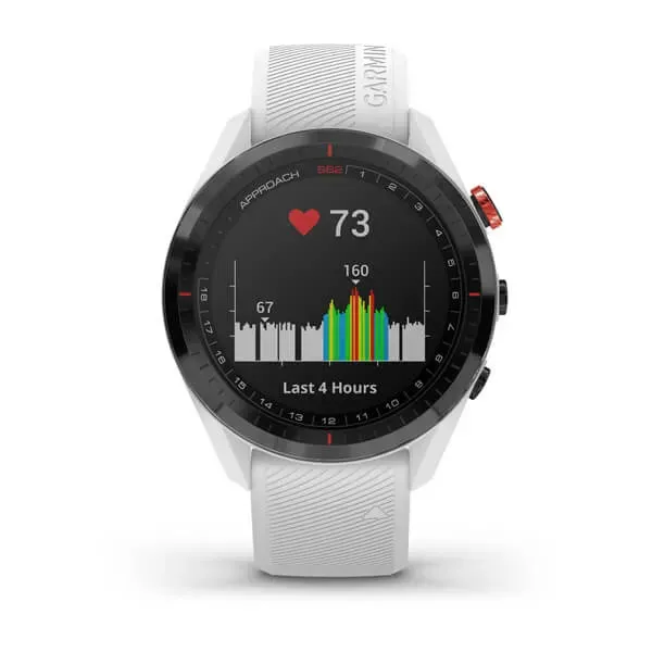 Garmin Approach S62, black with white band - 010-02200-01