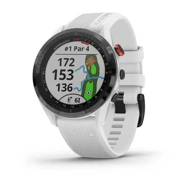 Garmin Approach S62, black with white band - 010-02200-01