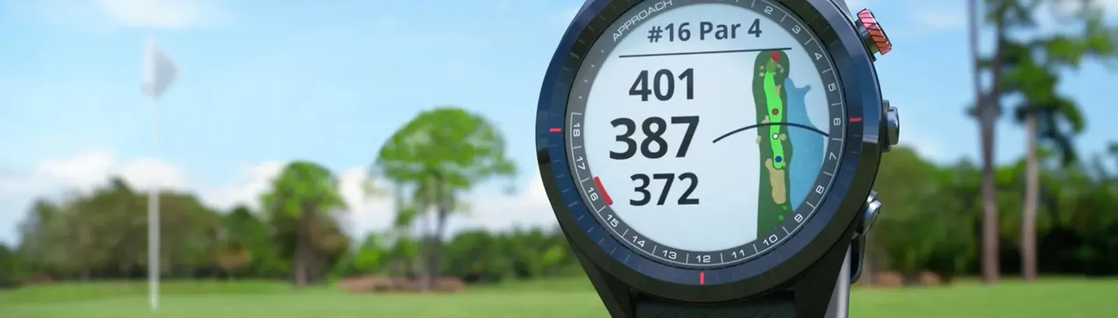 Garmin Approach S62, black with white band - 010-02200-01