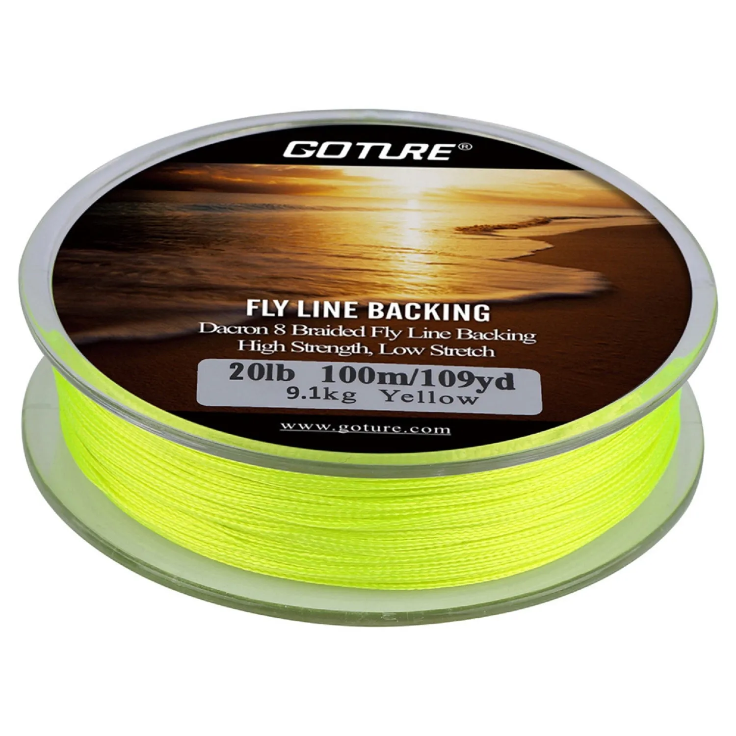Goture Fly Line Fishing Line Weight Forward Floating Fly Line Double Micro Welded Loops