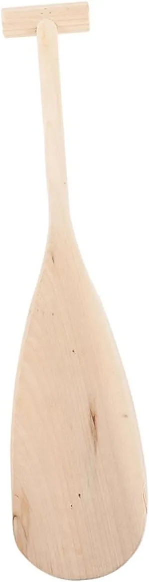 Handheld Wooden Paddle Boys and Girls Boat Paddle Sturdy T-Handle Inflatable Raft