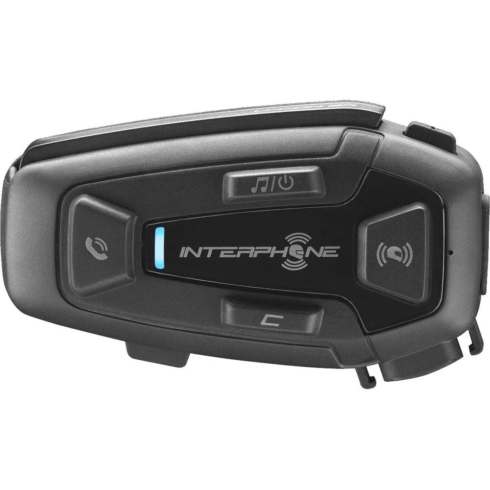 Interphone UCOM 8R Mesh Bluetooth Intercommunication System Black