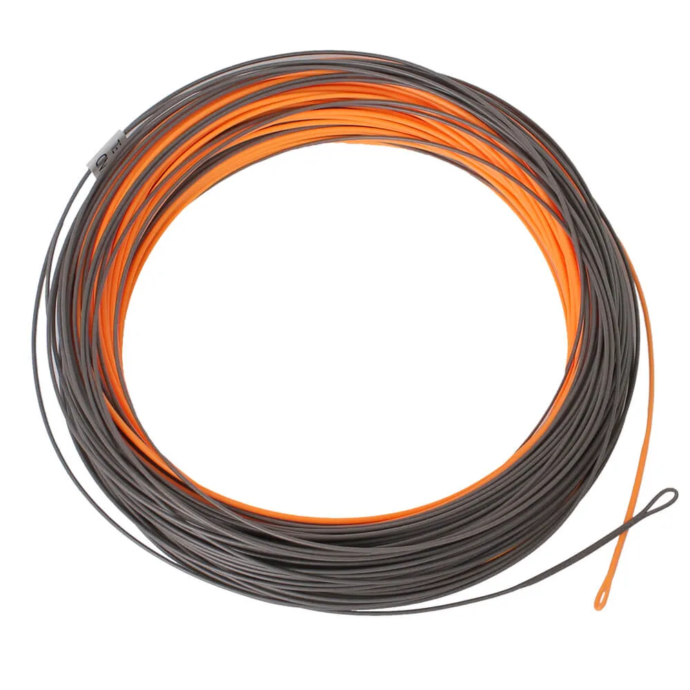 Kylebooker Gold Fly Line 100FT Weight Forward Floating 3 4 5 6 7 8WT Double Color 2 Welded Loops Fly Line