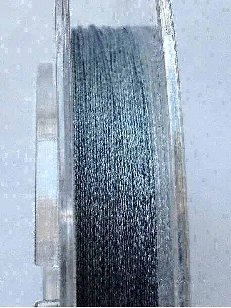 Lureswholesale® 100m black diamond 4 series gray fishing line