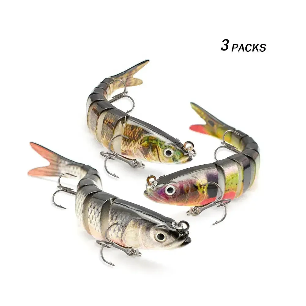 Lureswholesale® Plastic Fish Lure Set 3pcs
