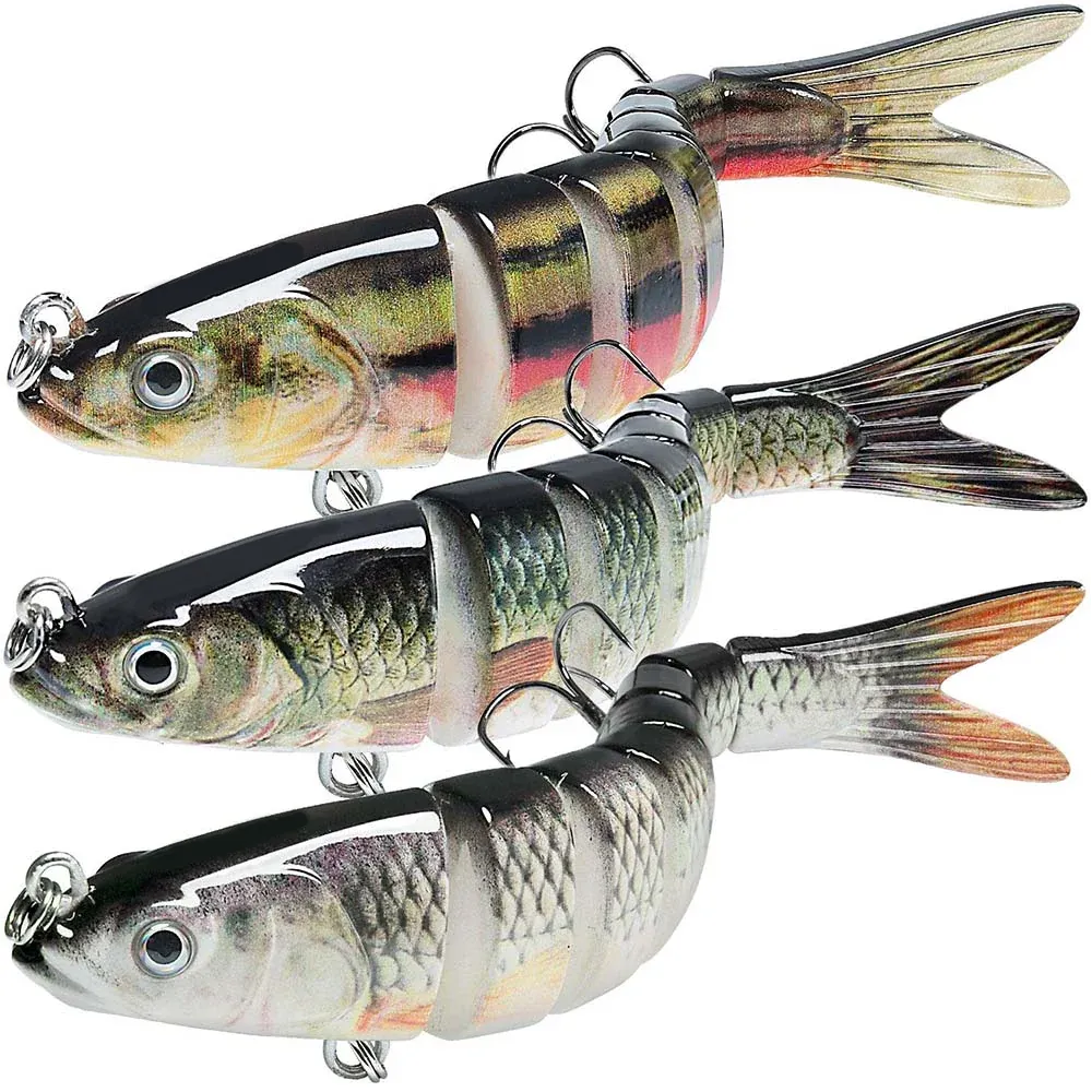 Lureswholesale® Plastic Fish Lure Set 3pcs