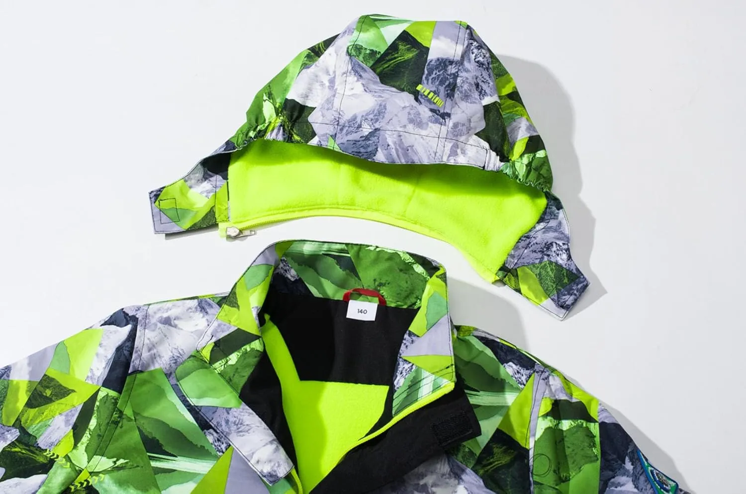 MGEOY Boys Girls Rain Jackets Lightweight Waterproof Hooded Raincoats Windbreakers for Kids 4-14Y