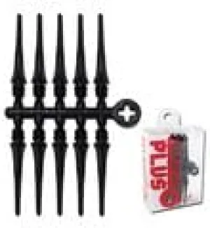 NineDartOut.us New!! Fit Point Plus Soft Tip Dart Tips - 50 Count