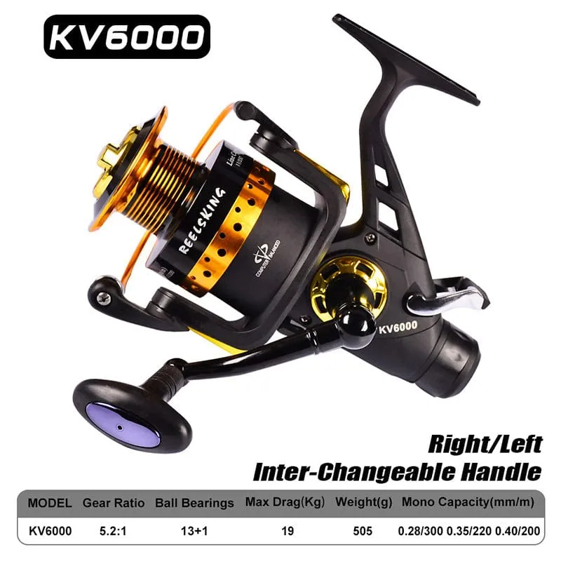 Pesca Strong Drag Fishing Spinning Reel