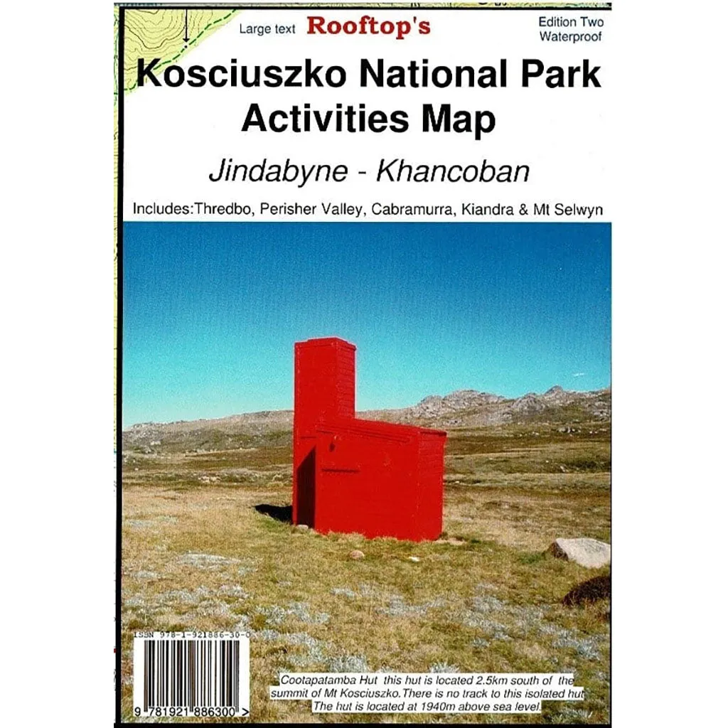 Rooftop's Kosciuszko National Park Activities Map