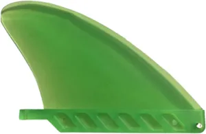 Surfboard Fin Replacement Soft Flexible Center Fin White Waters Fin for Inflatable Paddle Board Longboards Enduring