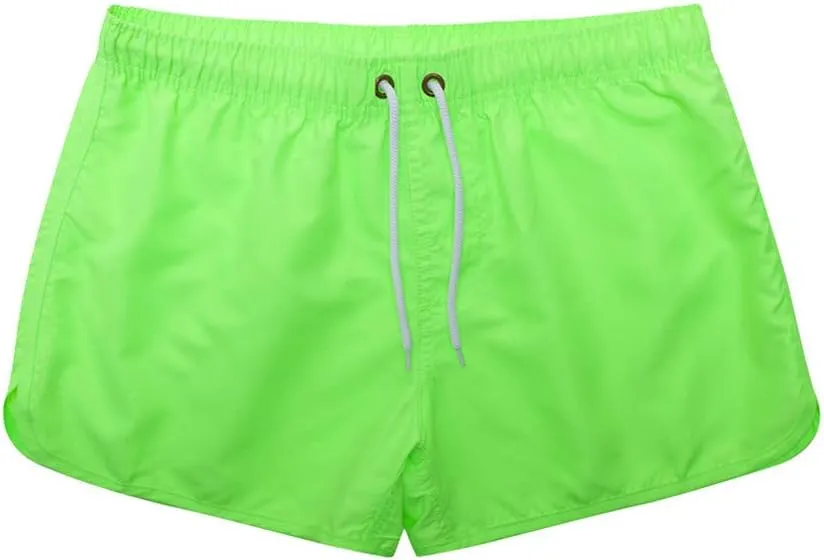 Tan Thru Swimwear Men Spring Surfing and Summer Splicing Swimming and Men's Men's Board Shorts Swim Trunks