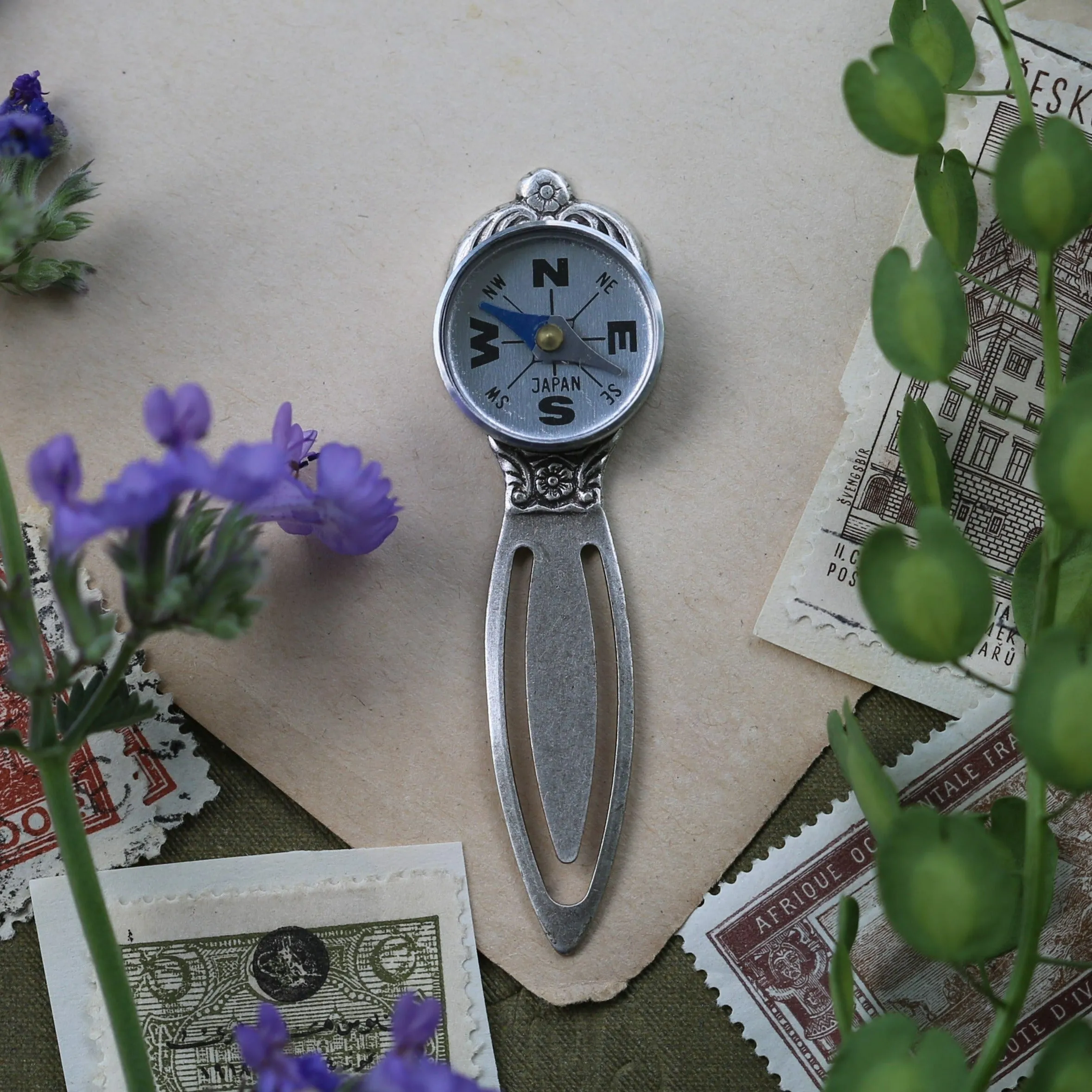 Vintage Working Compass Bookmarks